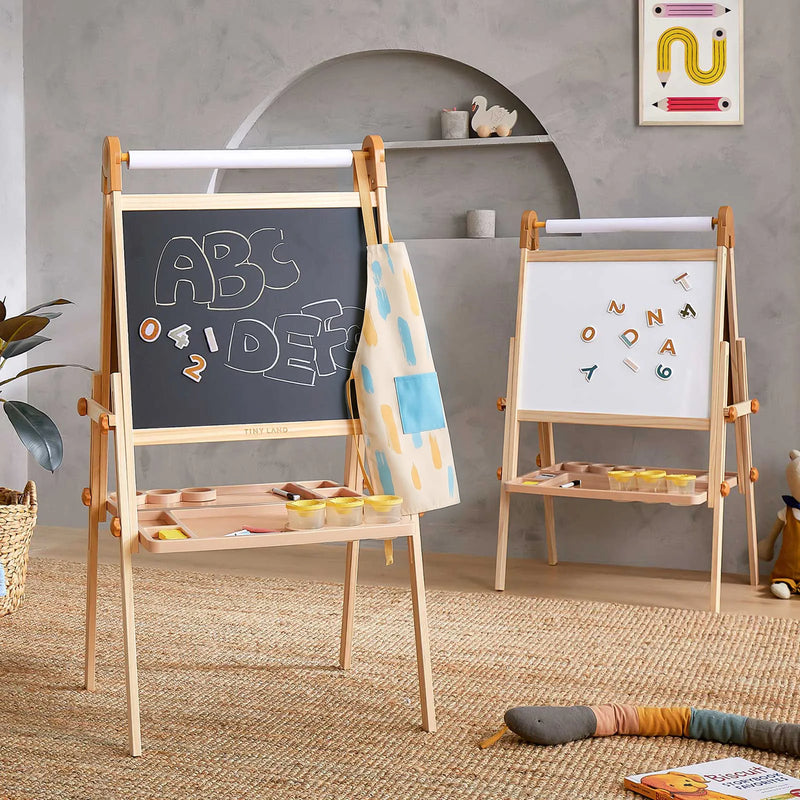 Tiny Land® Caramel Magnitales Easel for Kids — Tiny Land