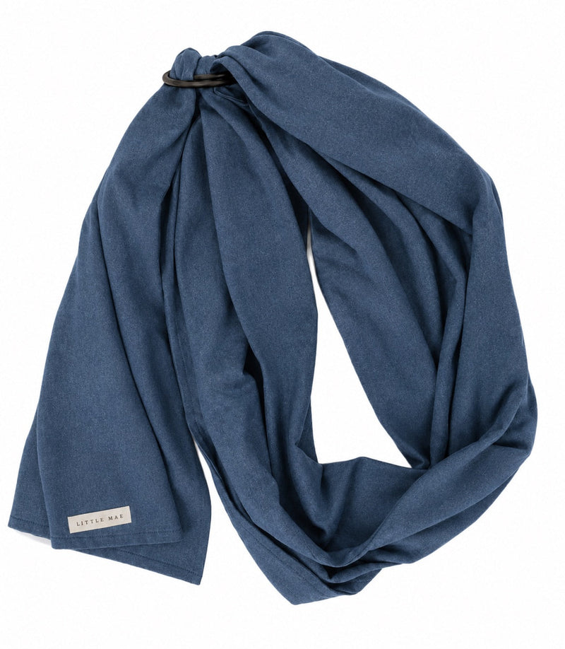 Dark Denim Sling Carrier — Little Mae & Co