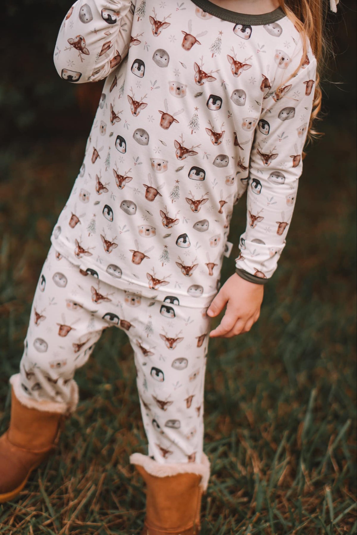 North Pole Pals 2pc Bamboo Pajamas — Little Joy Co.