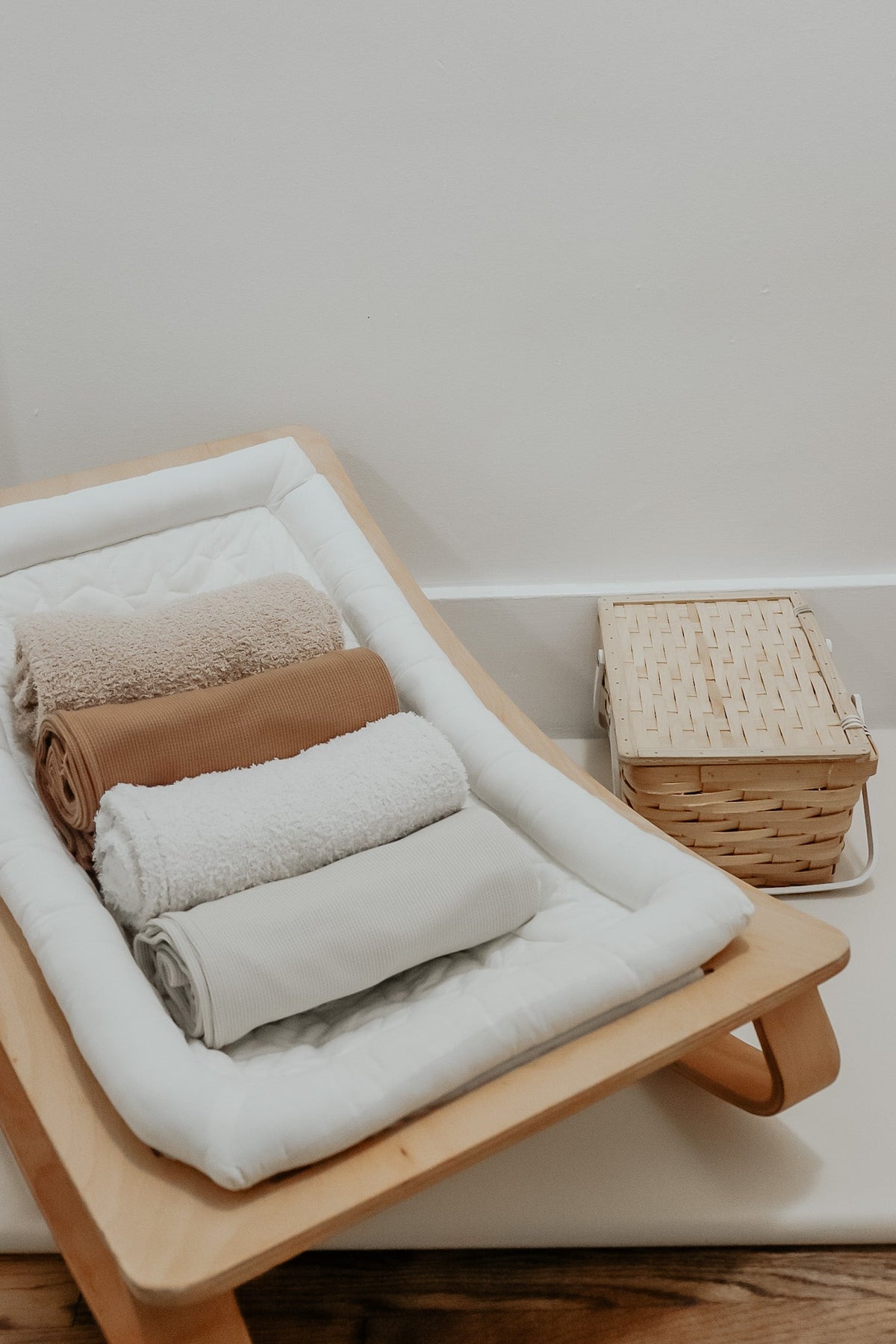 Coco Ivory Waffle Knit Blanket — Little Mae & Co