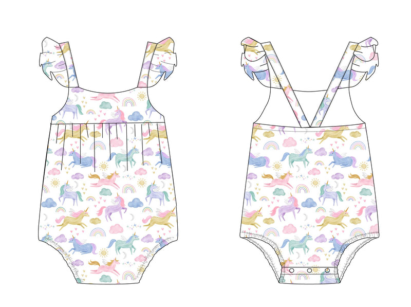 Elliana - Bubble Romper — Blush Lotus