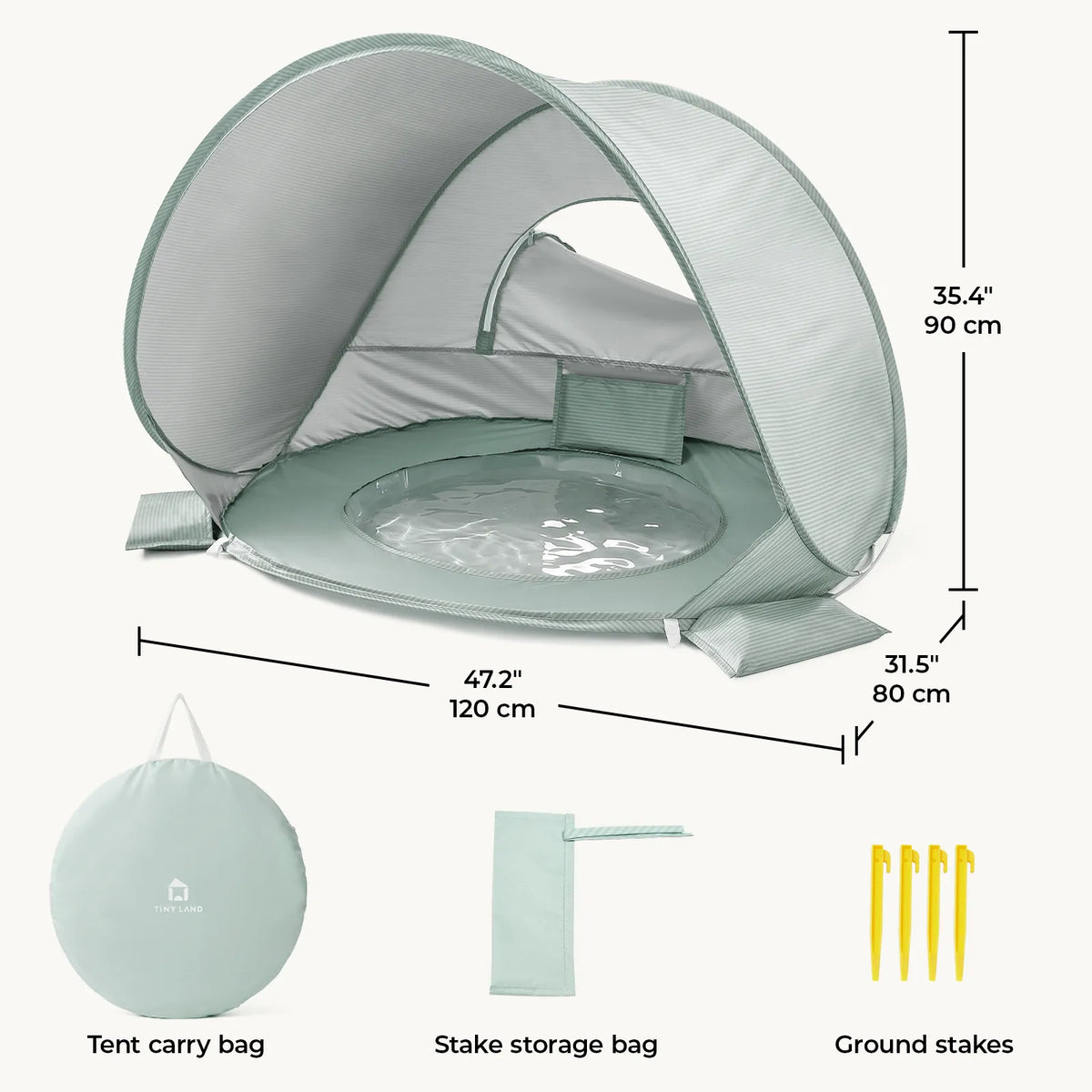 Tiny Land® 3-in-1 Baby Beach Tent — Tiny Land