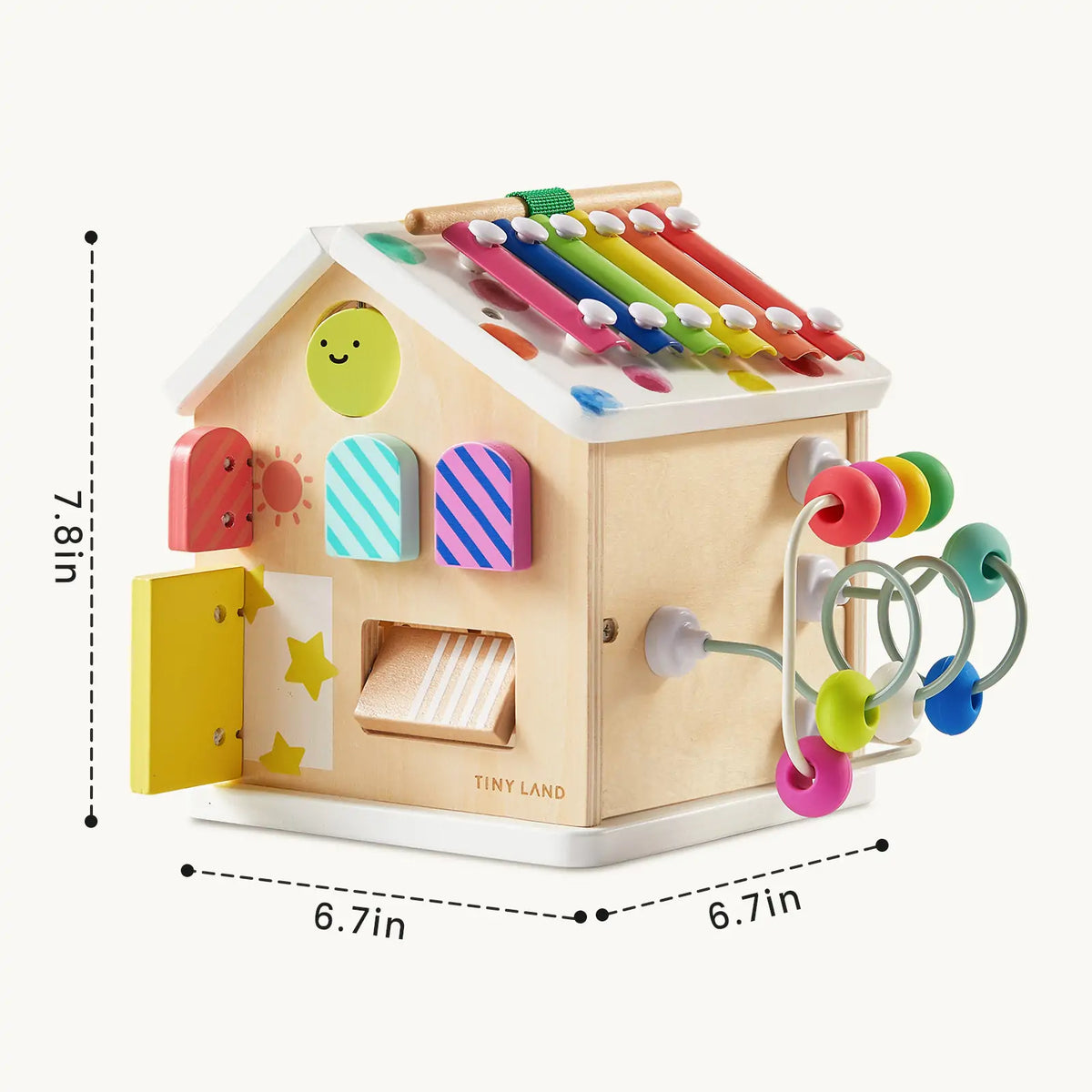 Tiny Land® Cottage Activity Cube - Rainbow — Tiny Land