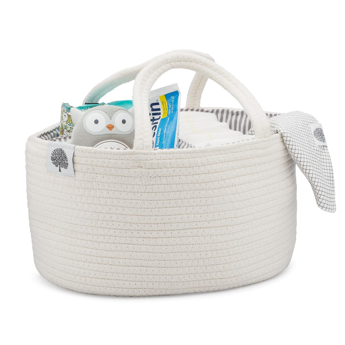 Rope Diaper Caddy — Parker Baby Co.