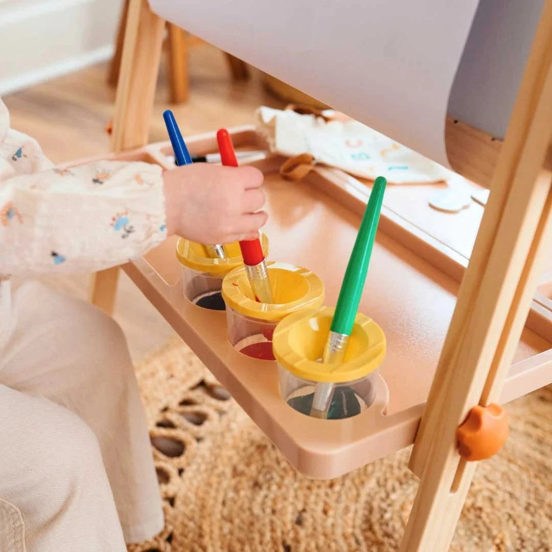 Tiny Land® Caramel Magnitales Easel for Kids — Tiny Land
