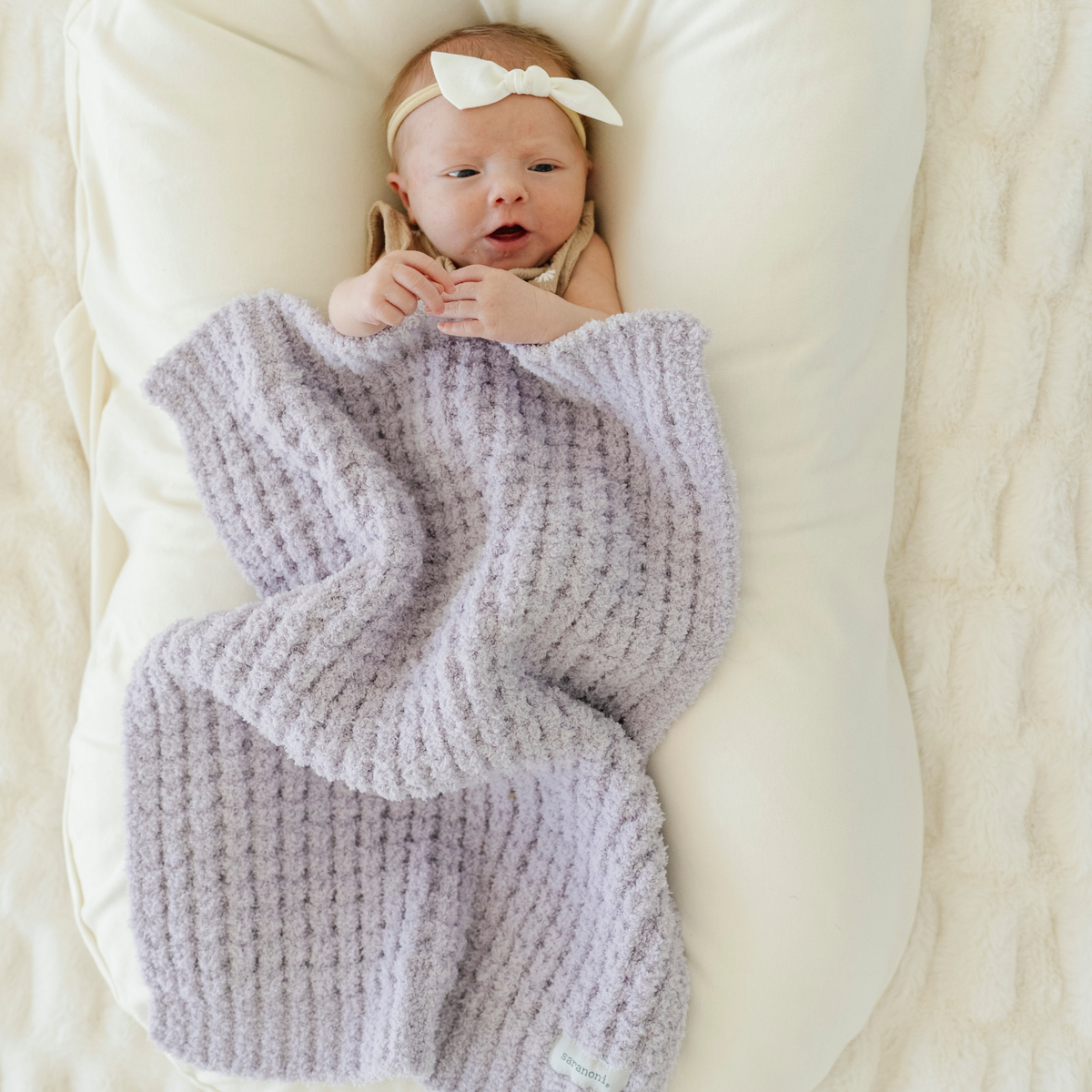 Waffle Knit Mini Blankets — Saranoni