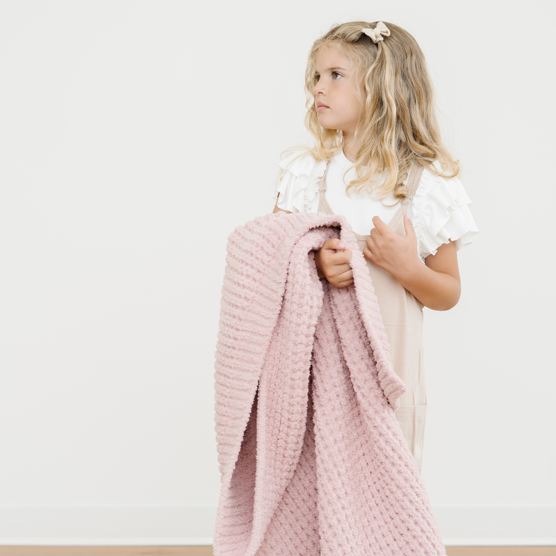 Waffle Knit Toddler Blankets — Saranoni