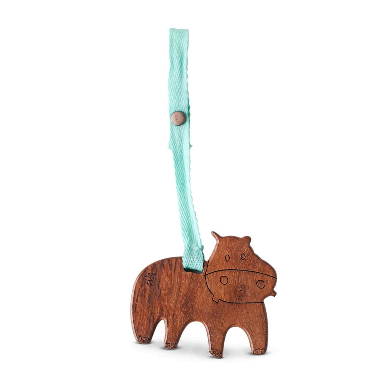 wood stroller toy | henry the hippo — Finn + Emma