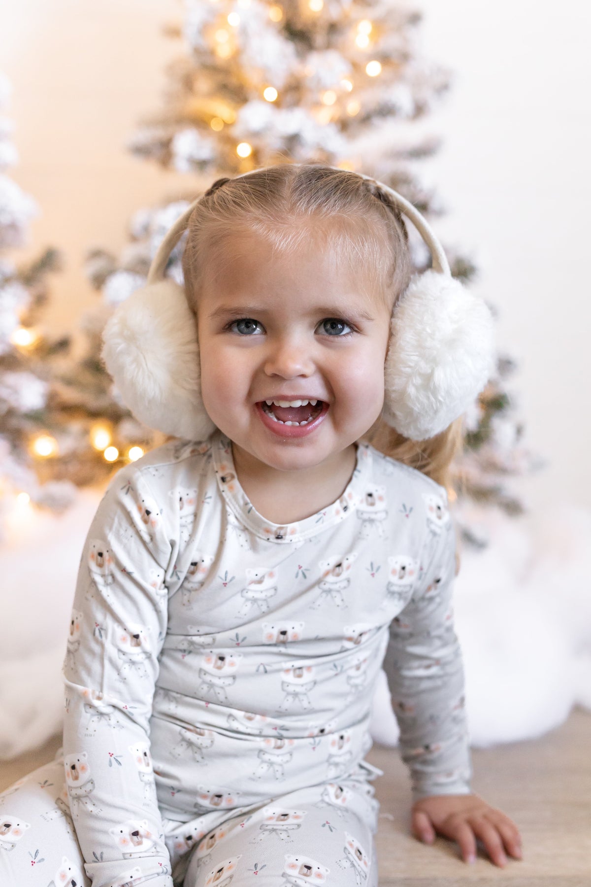 Polar Bear 2pc Bamboo Pajamas — Little Joy Co.
