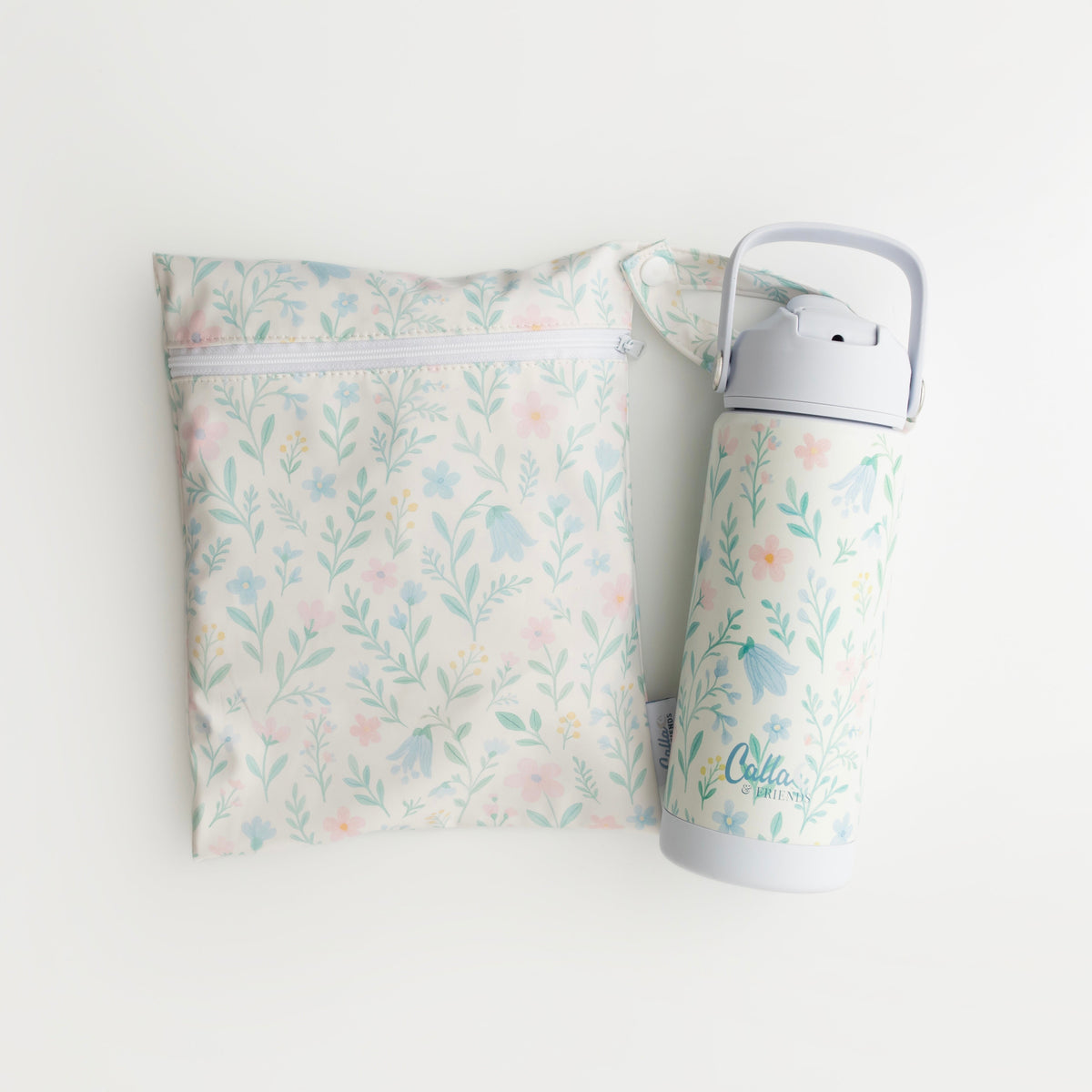 The Grayson Long Sleeve Bib - Wildflower Dreams — Calla and Friends