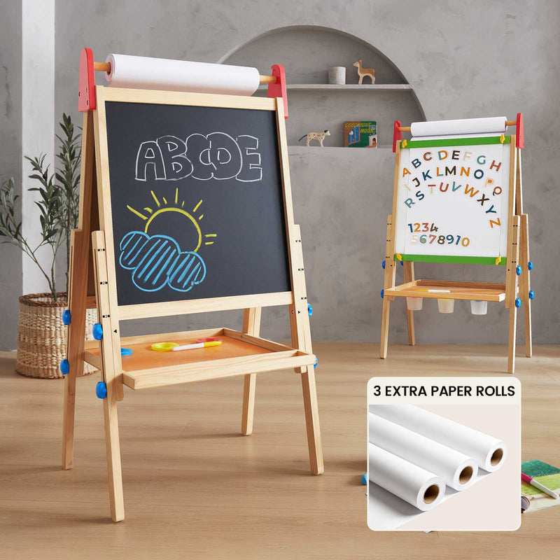 Tiny Land® 3-in-1 Art Easel & Paper Roll Set — Tiny Land