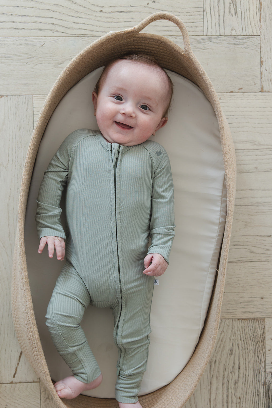 Sage (ribbed) - Zippy — Blush Lotus