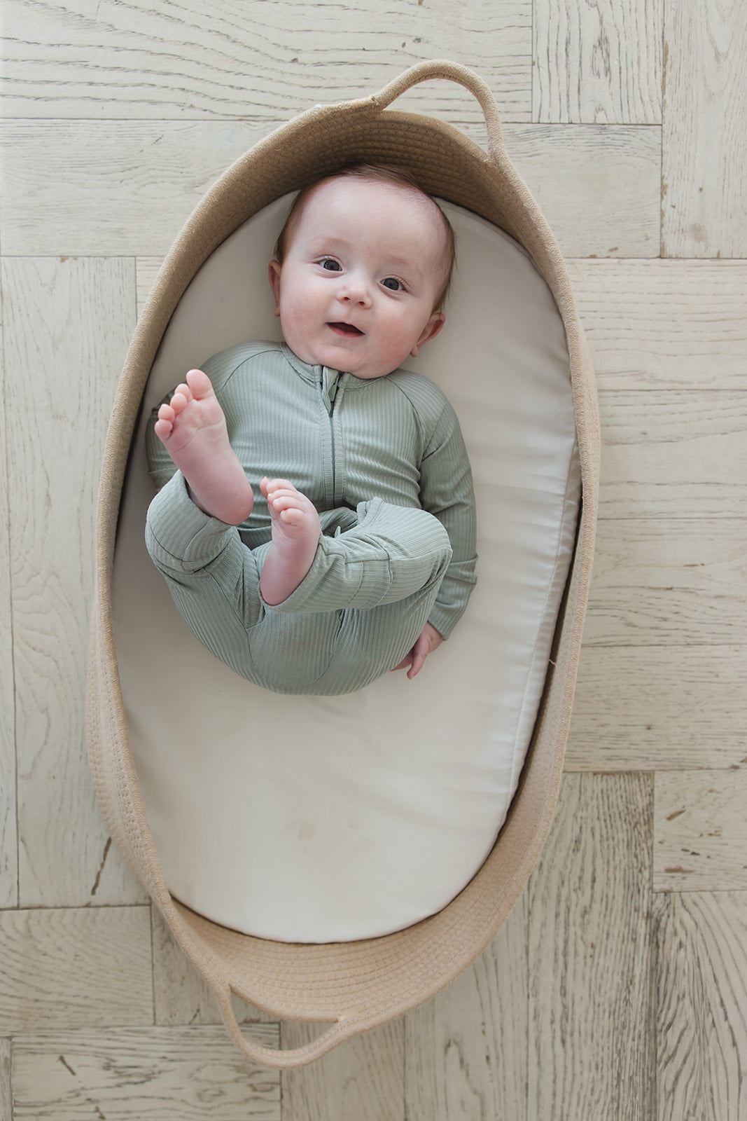 Sage (ribbed) - Zippy — Blush Lotus