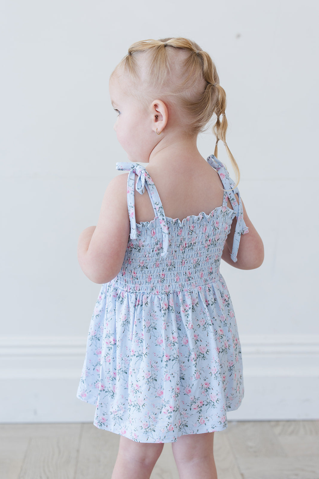 Eloise - Smocked Diaper Dress Set — Blush Lotus