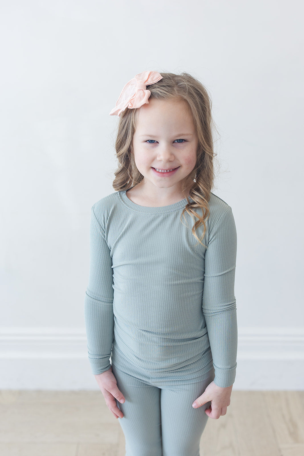 Sage (ribbed)  - Set — Blush Lotus