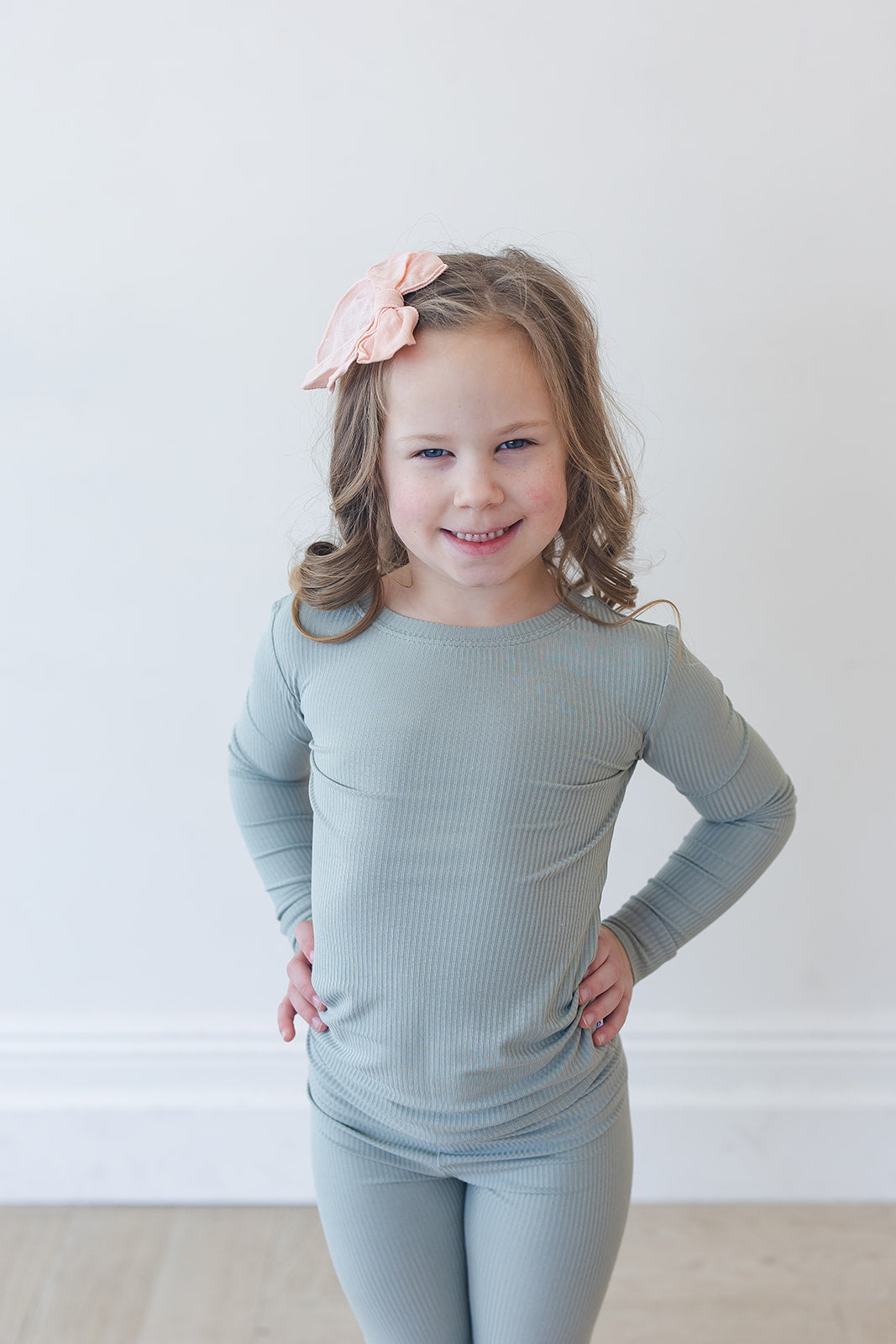 Sage (ribbed)  - Set — Blush Lotus