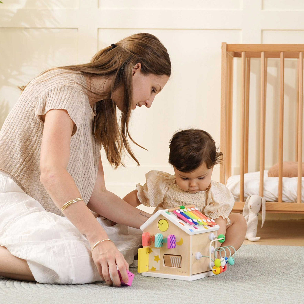 Tiny Land® Cottage Activity Cube - Rainbow — Tiny Land