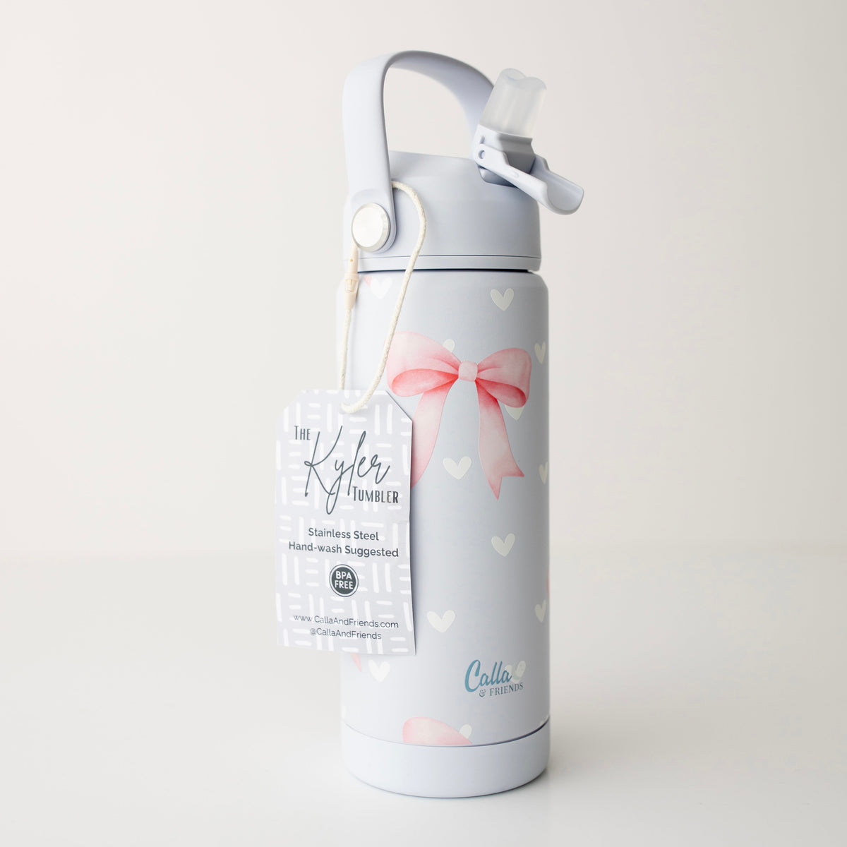 The Kyler Tumbler - Sweetheart Bows — Calla and Friends