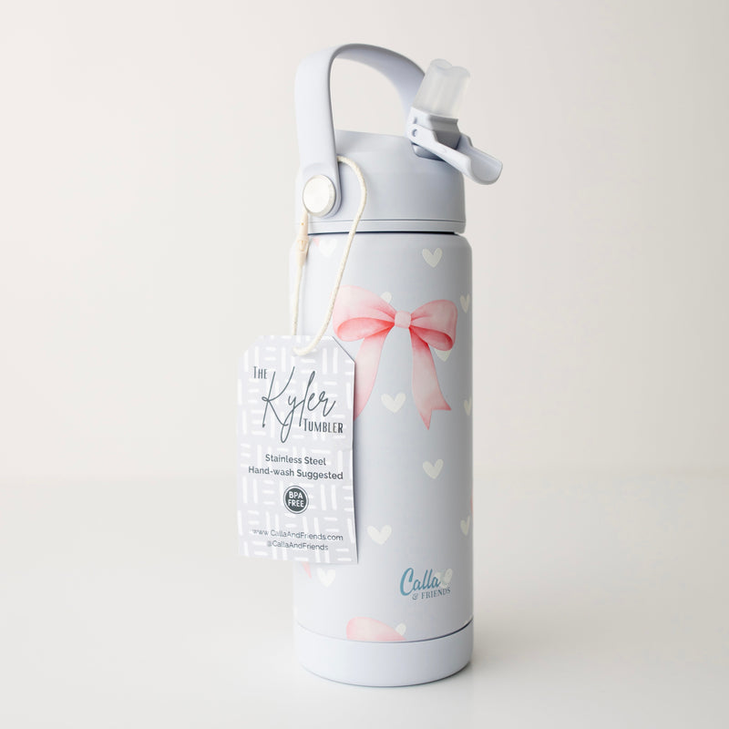 The Kyler Tumbler - Sweetheart Bows — Calla and Friends