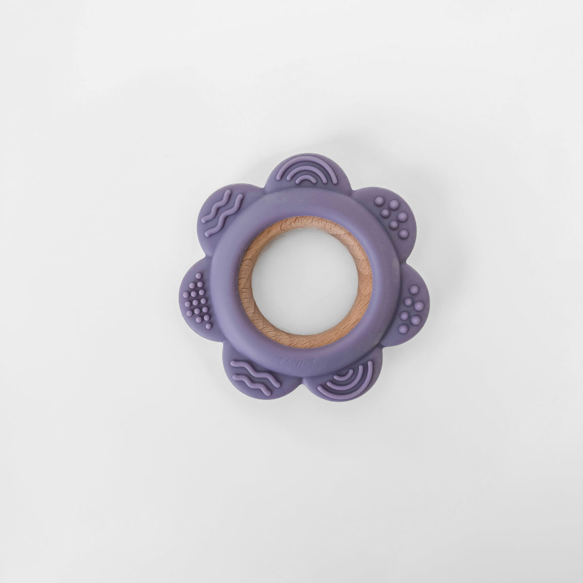 Garden Party Teether Collection - Silicone & Beechwood Flower — Calla and Friends