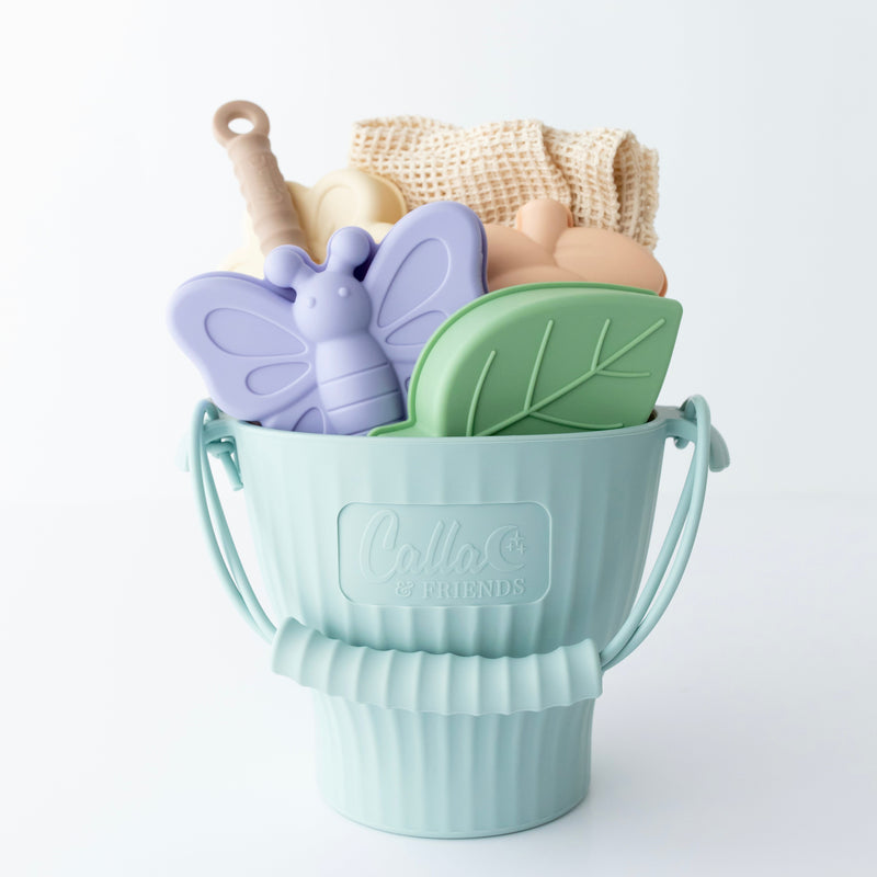 Peach Blossom Silicone Beach Toy Set — Calla and Friends