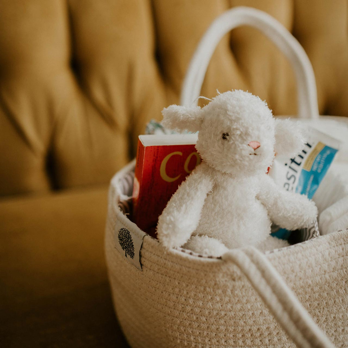 Rope Diaper Caddy — Parker Baby Co.