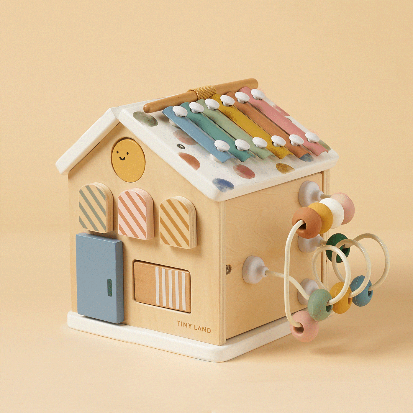 Tiny Land® Cottage Activity Cube - Morandi — Tiny Land