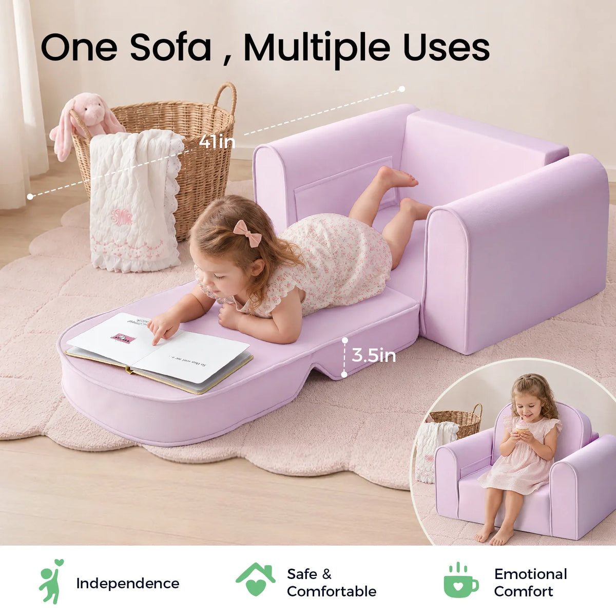 Tiny Land® GentleSnug Kids Sofa Chair — Tiny Land