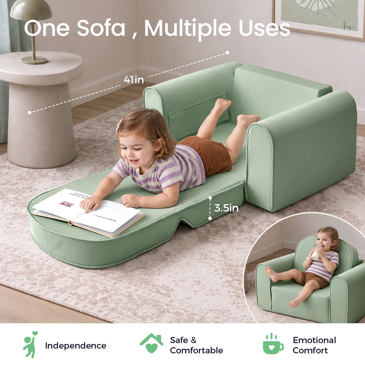 Tiny Land® GentleSnug Kids Sofa Chair — Tiny Land