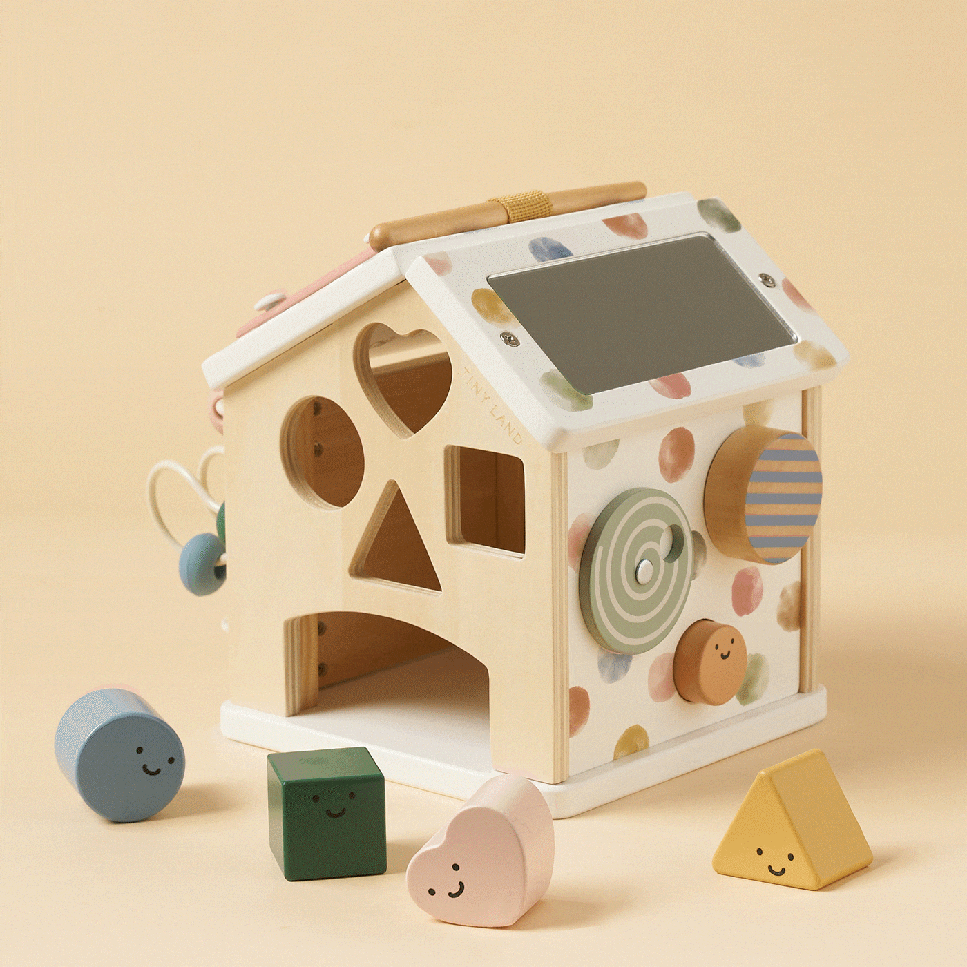 Tiny Land® Cottage Activity Cube - Morandi — Tiny Land