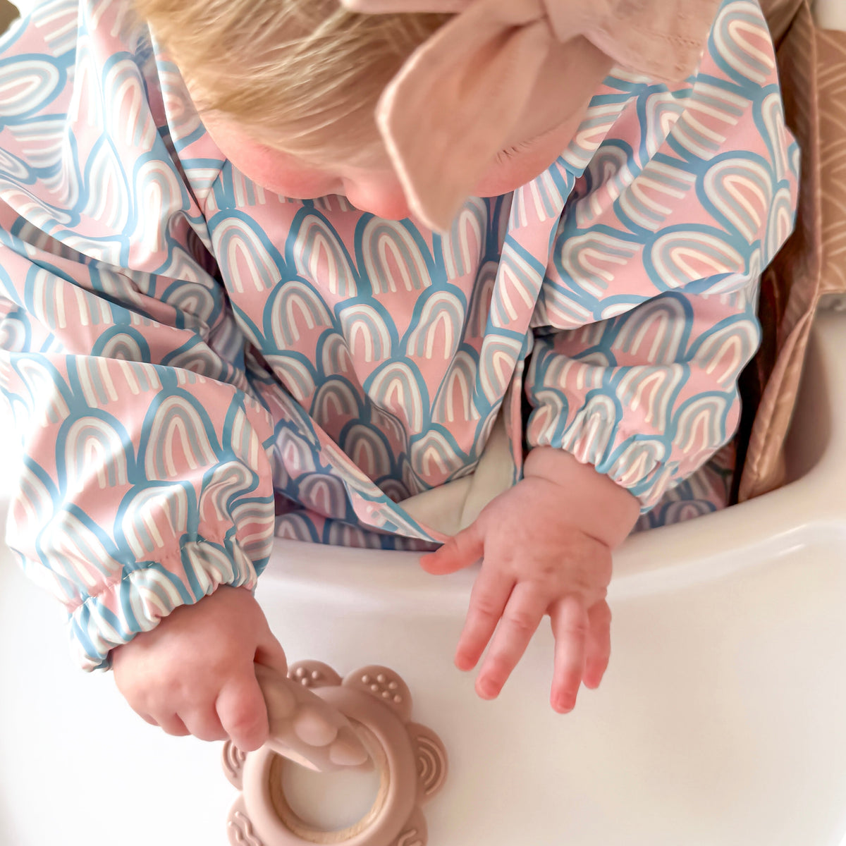 Garden Party Teether Collection - Silicone & Beechwood Sunshine — Calla and Friends