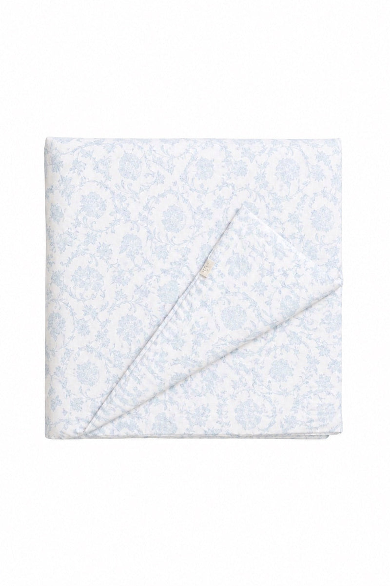 Blue Chinoiserie Crib Quilted Blanket — Little Mae & Co