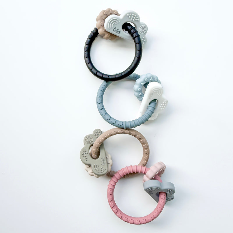 Cloudy Days Silicone Teether — Calla and Friends
