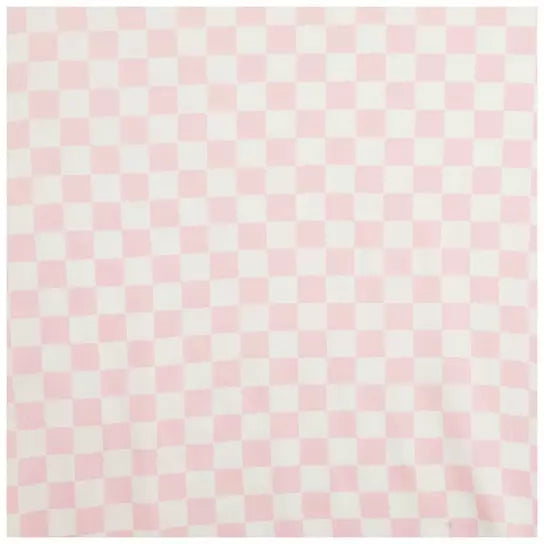 Pink White Checkered Baby Lounger Cover — Little Mae & Co