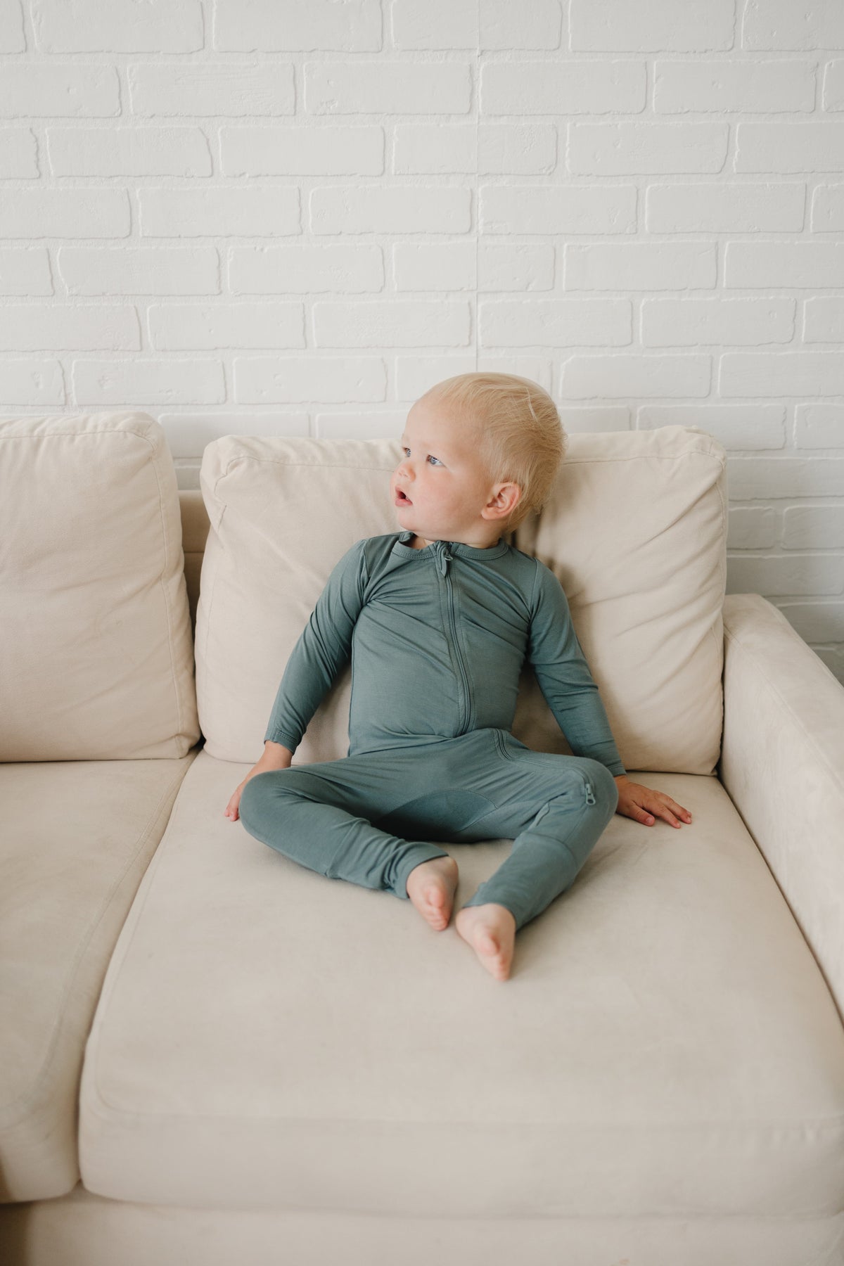 Solid Bamboo Zippy Pajamas - more colors — Little Joy Co.
