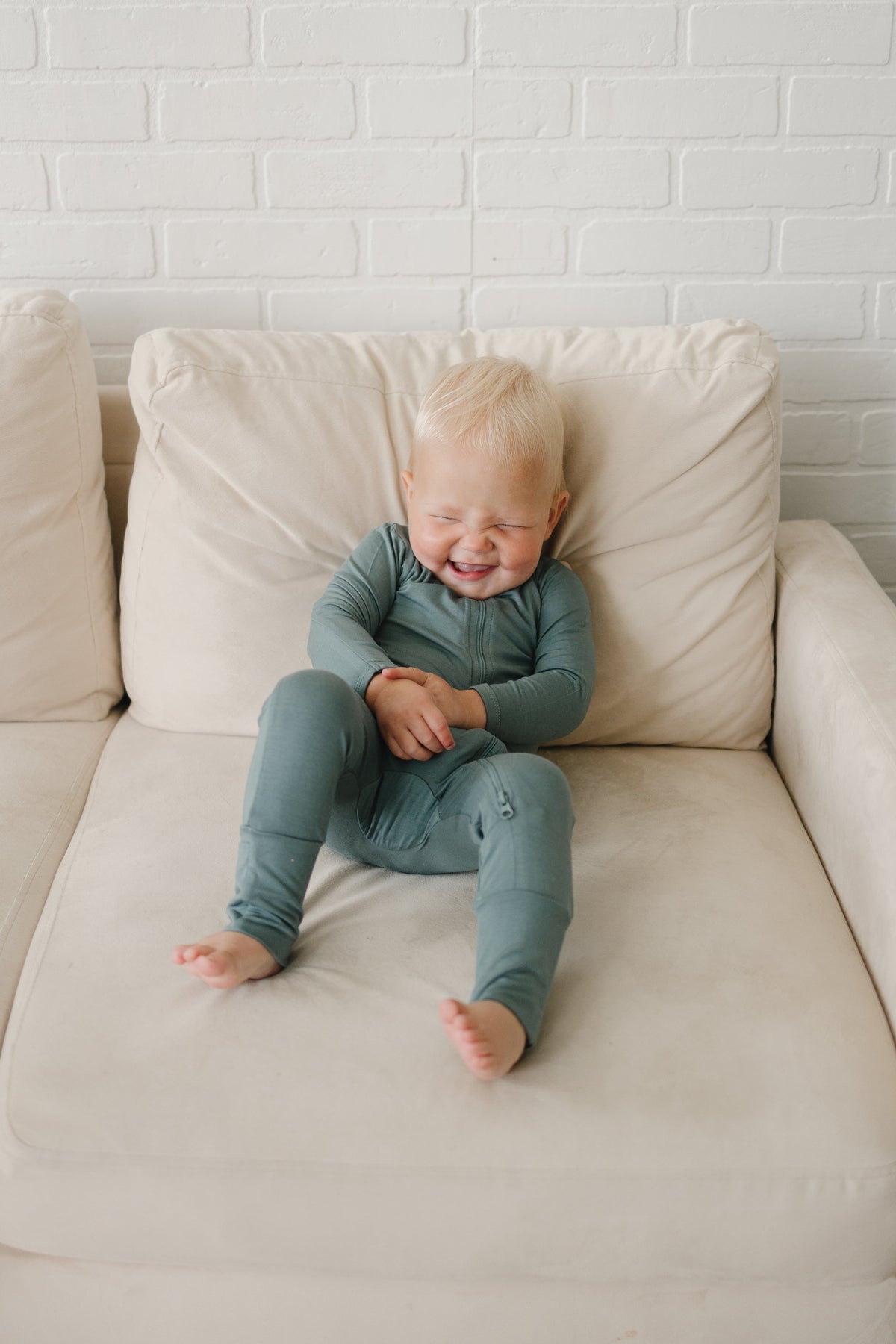Solid Bamboo Zippy Pajamas - more colors — Little Joy Co.
