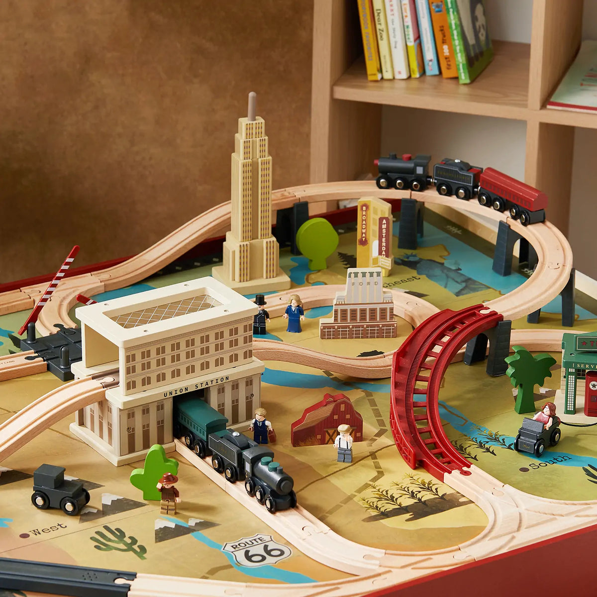 Tiny Land® 1920 Railway Adventure Train Table — Tiny Land