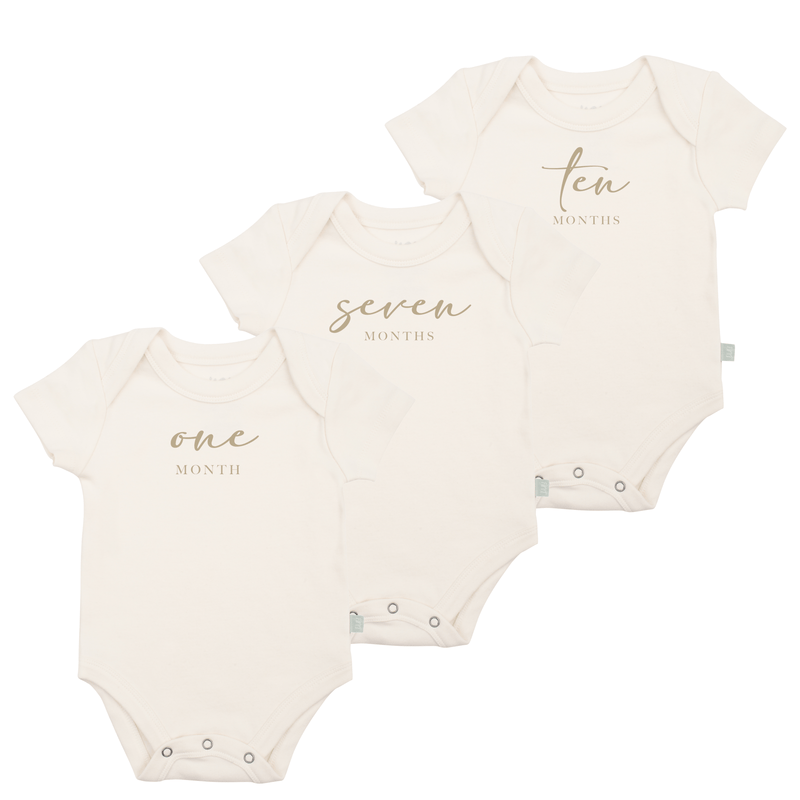 monthly milestone gift set | taupe — Finn + Emma