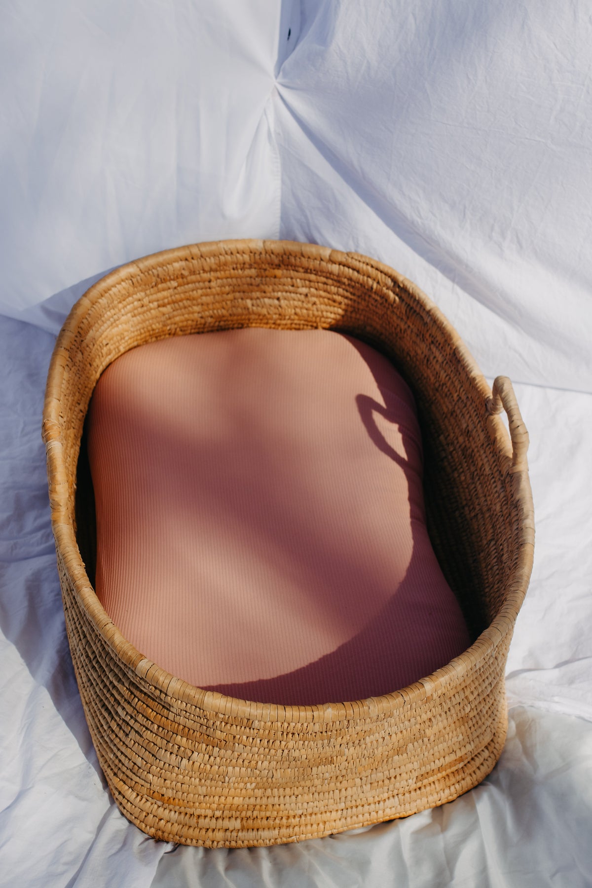 Peony Pink Baby Lounger Cover — Little Mae & Co