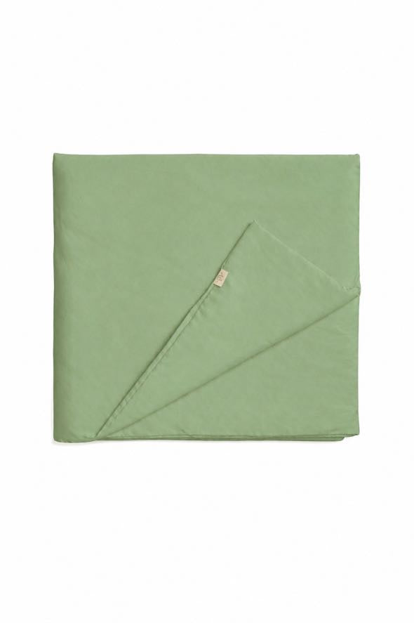 Green Crib Quilted Blanket — Little Mae & Co