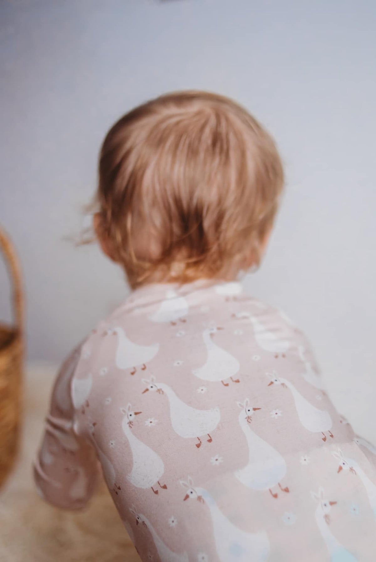 Silly Goose on the Loose Bamboo Zippy Romper — Little Joy Co.