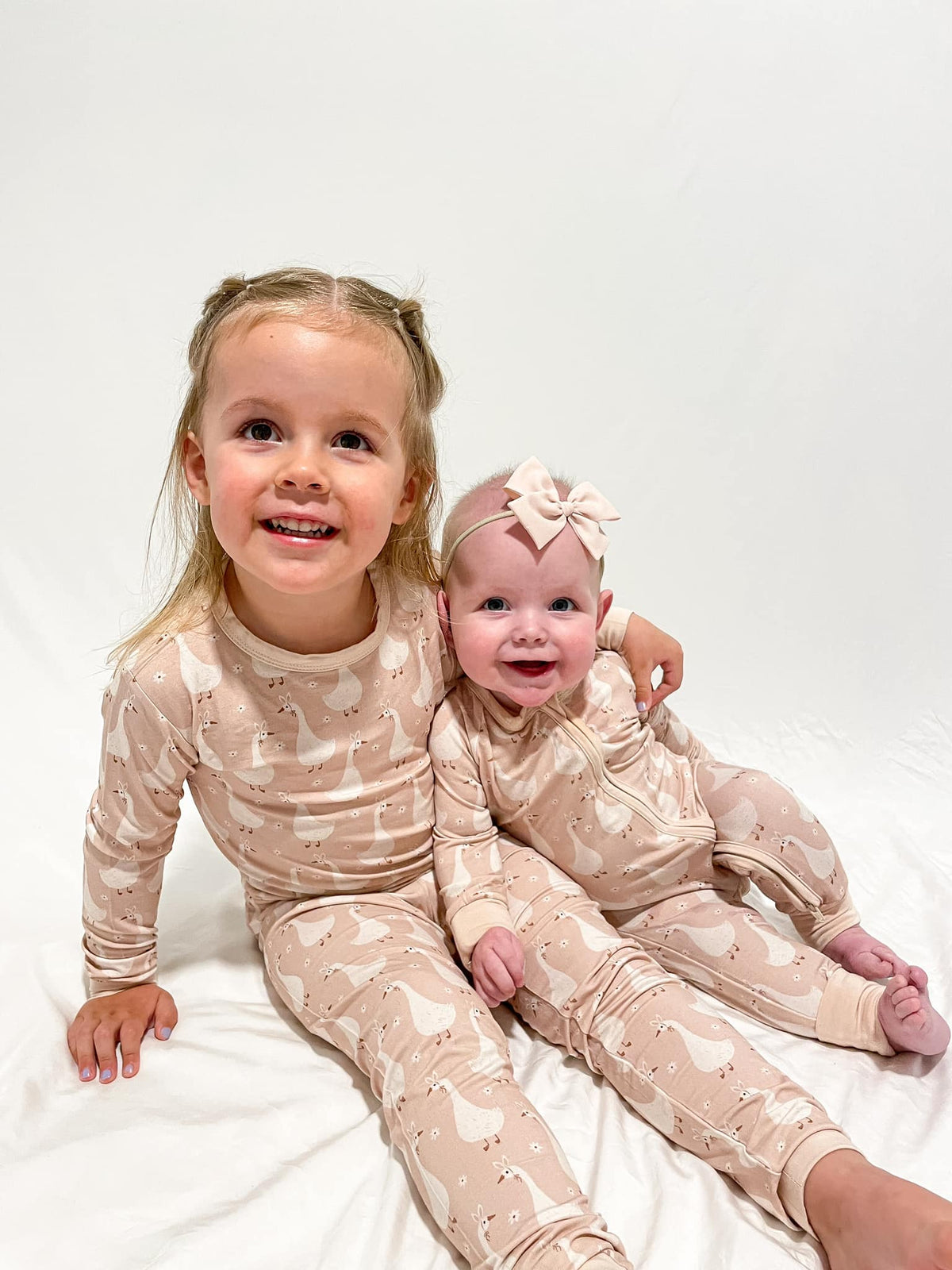 Silly Goose on the Loose 2pc Bamboo Pajamas — Little Joy Co.