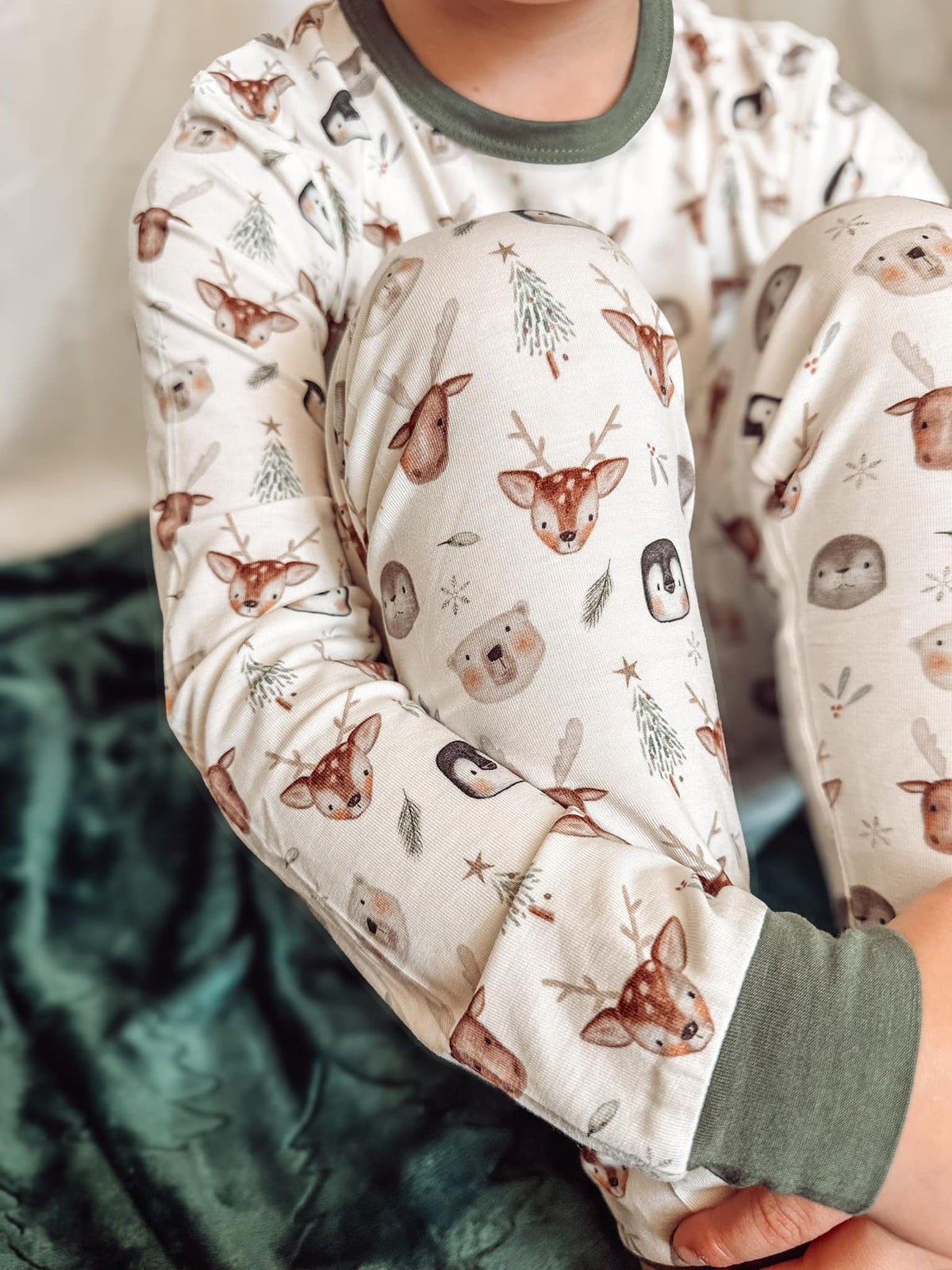North Pole Pals 2pc Bamboo Pajamas — Little Joy Co.