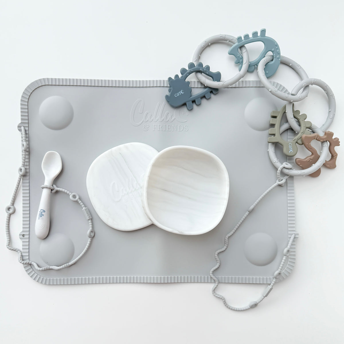 The Tidy Traveler - Solid Placemat Set — Calla and Friends