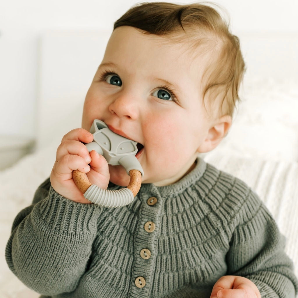 Fox Silicone Teether — Calla and Friends