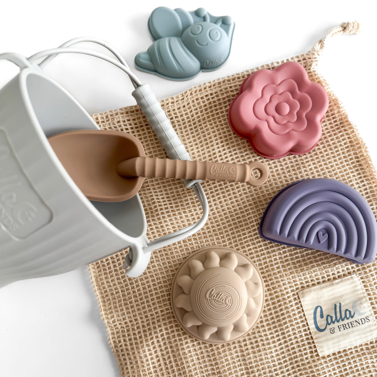 Allison Silicone Beach Toy Set — Calla and Friends
