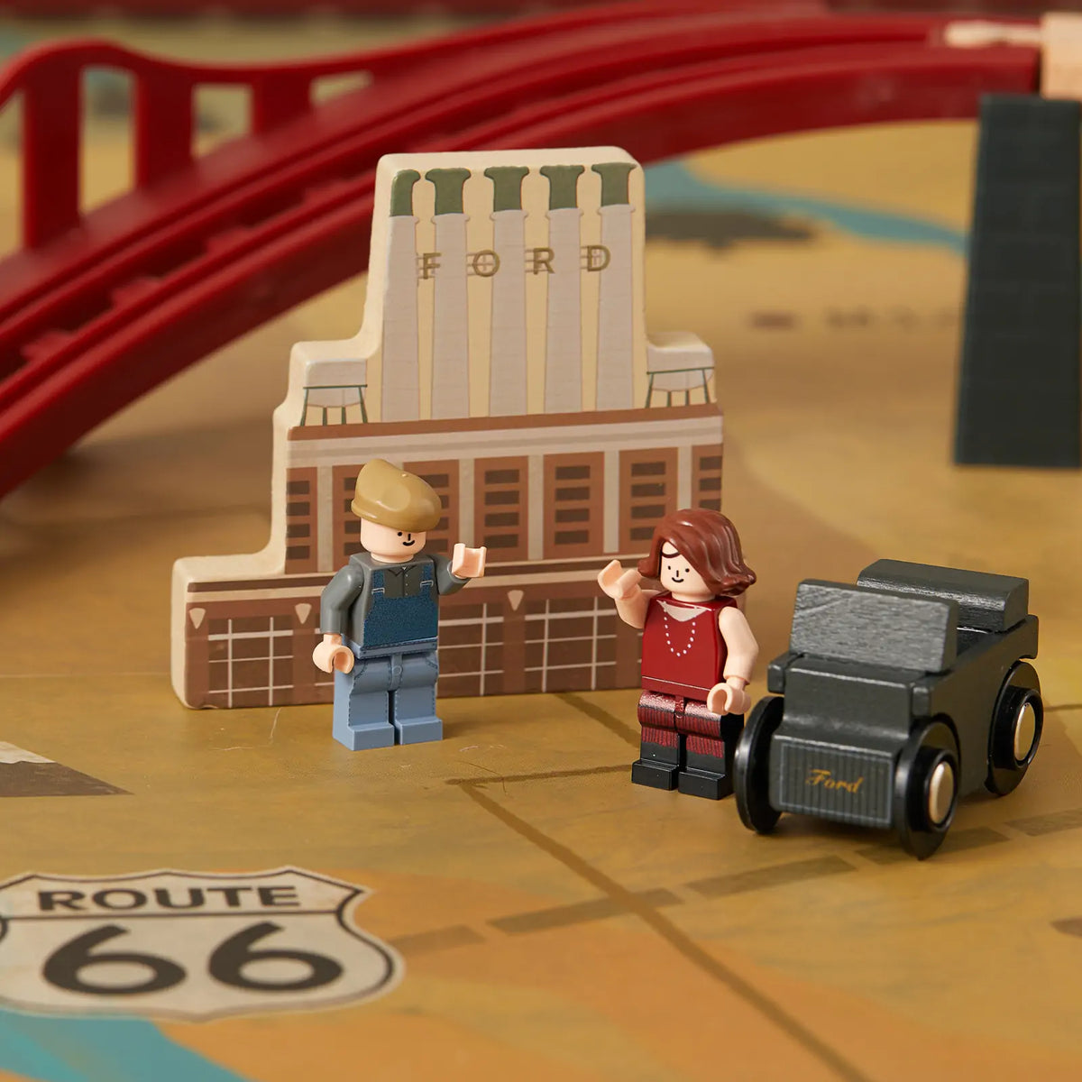 Tiny Land® 1920 Railway Adventure Train Table — Tiny Land