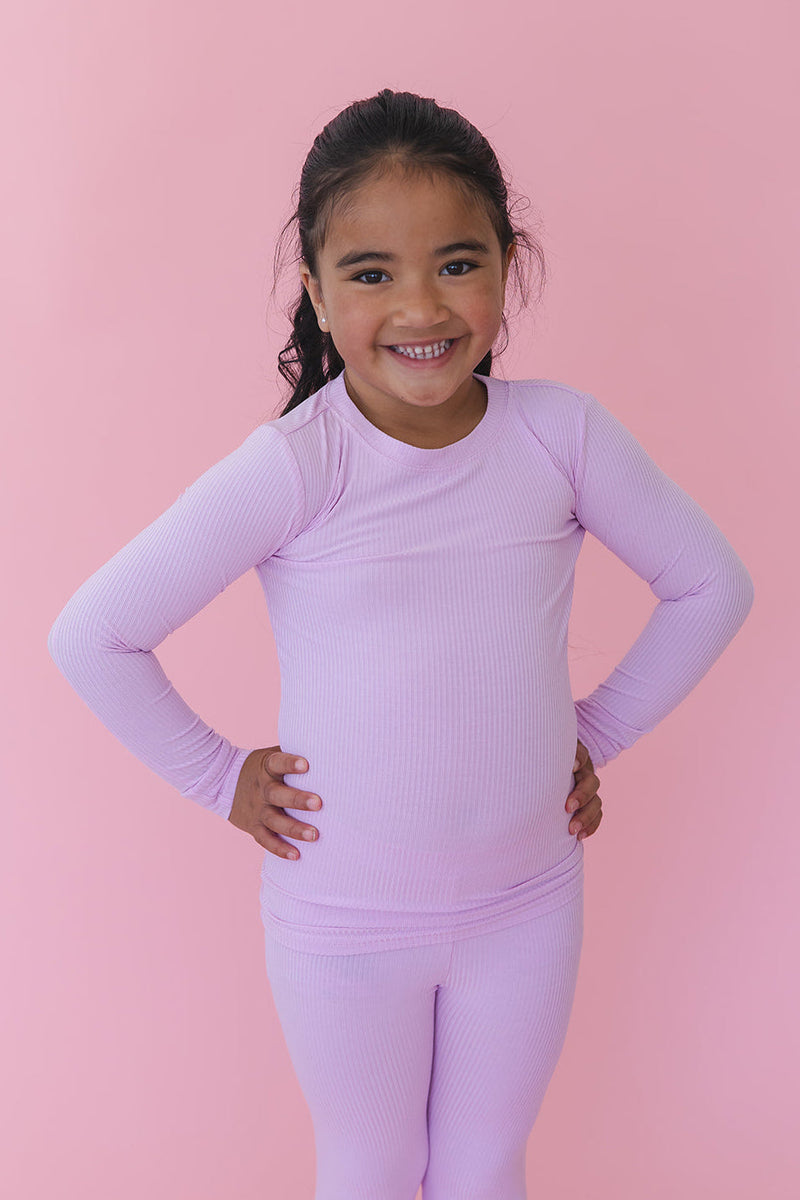 (SOLID, ribbed) Saltwater Princess - Set — Blush Lotus
