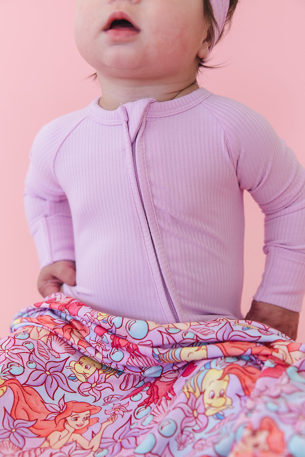 (SOLID, ribbed) Saltwater Princess - Zippy — Blush Lotus