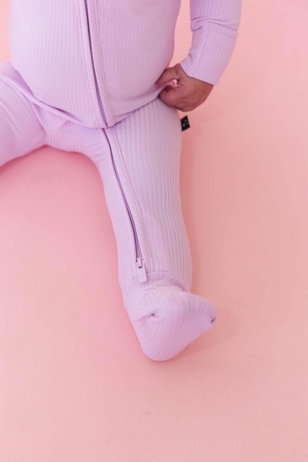 (SOLID, ribbed) Saltwater Princess - Zippy — Blush Lotus